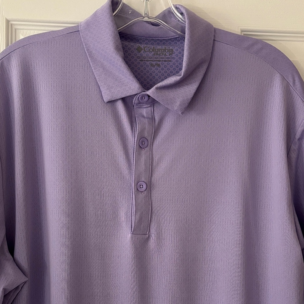 Columbia Golf Men's Lavender Polo Shirt